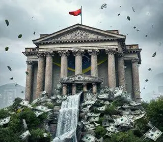 fluxo cambial negativo