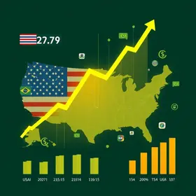 juros no Brasil e nos EUA