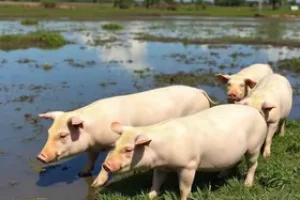 cocô e xixi de porcos