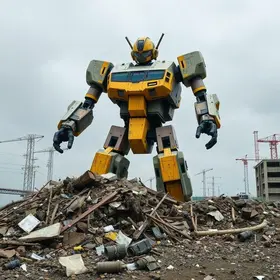 robô gigante Fukushima