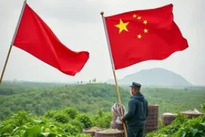 China produtos agrícolas EUA