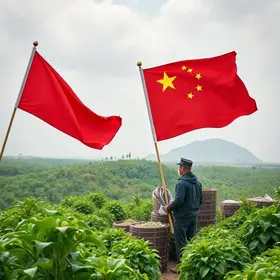 China produtos agrícolas EUA