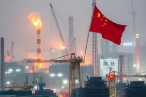 atividade industrial da China