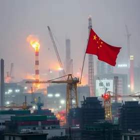atividade industrial da China
