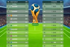 classificação dos grupos da Copa do Mundo
