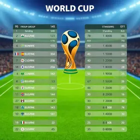classificação dos grupos da Copa do Mundo