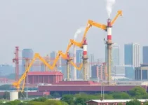 lucros do setor industrial na China
