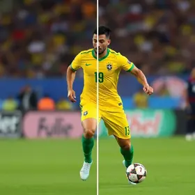 jogador da Seleção Brasileira comparado a Adriano Imperador