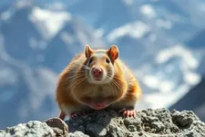 rato encontrado a quase 7 mil metros de altitude