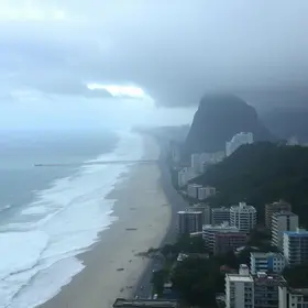 previsão do tempo no RJ