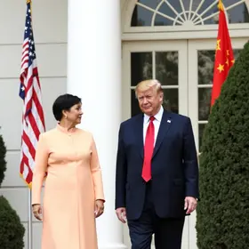 Trump e Xi